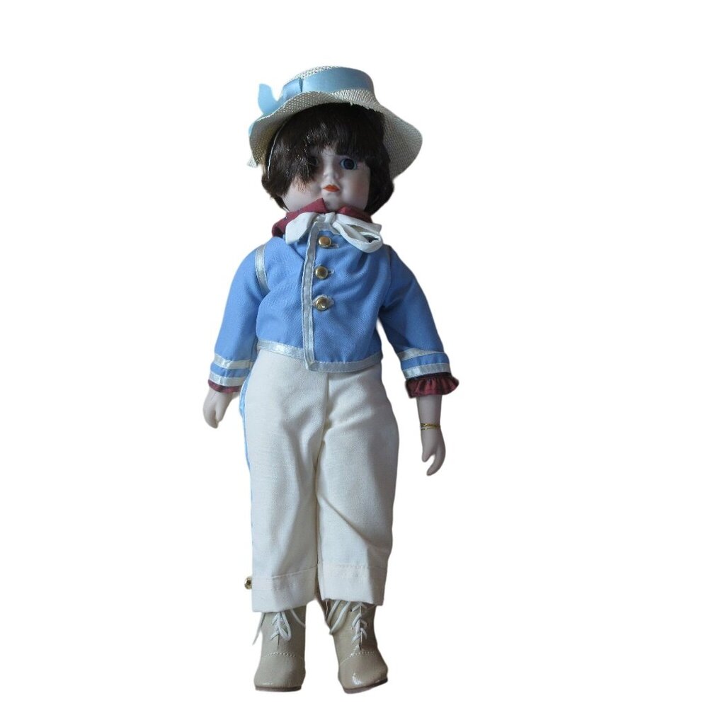 Gorham Nursery Rhyme Series Jack Musical Porcelain 16" Doll Vintage 1985